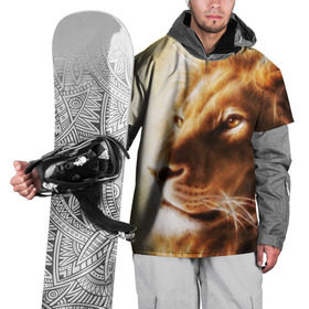 Накидка на куртку 3D с принтом Лев в Белгороде, 100% полиэстер |  | власть | джунгли | кошка | лев | мощь | отвага | сила | хищник | храбрость | царь зверей