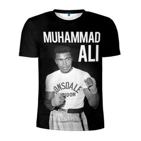 Мужская футболка 3D спортивная с принтом Muhammad Ali в Белгороде, 100% полиэстер с улучшенными характеристиками | приталенный силуэт, круглая горловина, широкие плечи, сужается к линии бедра | Тематика изображения на принте: ali | boxing | muhammad ali |   |  muhammad |  бокс | али | боксер | мухамад. мухаммад | мухаммед | мухаммед али