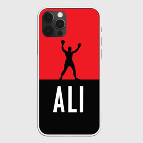 Чехол для iPhone 12 Pro с принтом Muhammad Ali 3 в Белгороде, силикон | область печати: задняя сторона чехла, без боковых панелей | ali | boxing |  muhammad |  muhammad ali | али | бокс | боксер | мухамад. мухаммад | мухамед али | мухаммед | мухаммед али