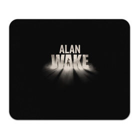 Коврик прямоугольный с принтом Alan Wake в Белгороде, натуральный каучук | размер 230 х 185 мм; запечатка лицевой стороны | alan | wake | алан уэйк | игра