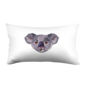 Подушка 3D антистресс с принтом Koala в Белгороде, наволочка — 100% полиэстер, наполнитель — вспененный полистирол | состоит из подушки и наволочки на молнии | животные | забавный | коала | милый
