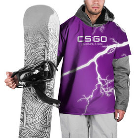 Накидка на куртку 3D с принтом cs:go - Lightning Strike Style 3D Full (Удар молнии) в Белгороде, 100% полиэстер |  | cs | csgo | go | волны | город | градиент | дождь | желтый | камуфляж.север | кровь | кс | молния | паутина | розовый | тигр | узор | урбан