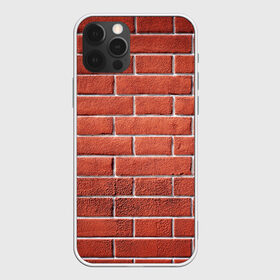 Чехол для iPhone 12 Pro Max с принтом Красный кирпич в Белгороде, Силикон |  | Тематика изображения на принте: бетон | камень | кирпич | мощь | стена | строительство | стройка | цемент