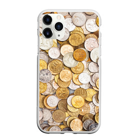 Чехол для iPhone 11 Pro матовый с принтом Российские монетки в Белгороде, Силикон |  | Тематика изображения на принте: money | валюта | деньги | копейка | лавэ | мелочёвка | мелочь | монетки | монеты | россия | рубль | филки