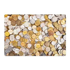 Магнитный плакат 3Х2 с принтом Российские монетки в Белгороде, Полимерный материал с магнитным слоем | 6 деталей размером 9*9 см | money | валюта | деньги | копейка | лавэ | мелочёвка | мелочь | монетки | монеты | россия | рубль | филки