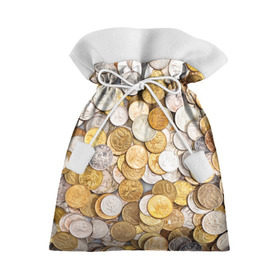 Подарочный 3D мешок с принтом Российские монетки в Белгороде, 100% полиэстер | Размер: 29*39 см | money | валюта | деньги | копейка | лавэ | мелочёвка | мелочь | монетки | монеты | россия | рубль | филки