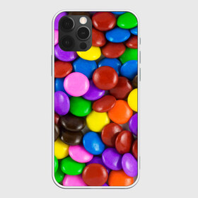 Чехол для iPhone 12 Pro Max с принтом Цветные конфетки в Белгороде, Силикон |  | Тематика изображения на принте: вкусняшки | драже | конфеты | лакомство | сладости | шоколад