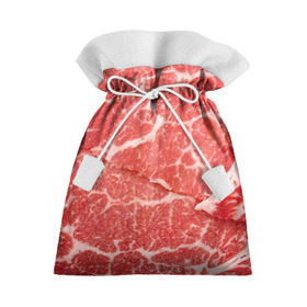 Подарочный 3D мешок с принтом Кусок мяса в Белгороде, 100% полиэстер | Размер: 29*39 см | баранина | бекон | белок | говядина | еда | жилы | кровь | кусок | мощь | мышцы | мясо | нарезка | отбивная | пища | протеин | свинина | сила | телятина | туша | филе | хрящи