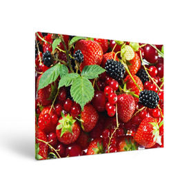 Холст прямоугольный с принтом Любимые ягоды в Белгороде, 100% ПВХ |  | Тематика изображения на принте: вкусно | голубика | дача | деревня | ежевика | зелень | клубника | малина | огород | полезно | сад | смородина | сок | фрукты | черника | шиповник | ягоды