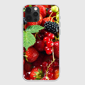 Чехол для iPhone 12 Pro Max с принтом Любимые ягоды в Белгороде, Силикон |  | Тематика изображения на принте: вкусно | голубика | дача | деревня | ежевика | зелень | клубника | малина | огород | полезно | сад | смородина | сок | фрукты | черника | шиповник | ягоды