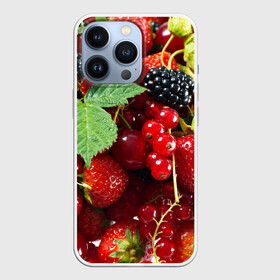 Чехол для iPhone 13 Pro с принтом Любимые ягоды в Белгороде,  |  | вкусно | голубика | дача | деревня | ежевика | зелень | клубника | малина | огород | полезно | сад | смородина | сок | фрукты | черника | шиповник | ягоды