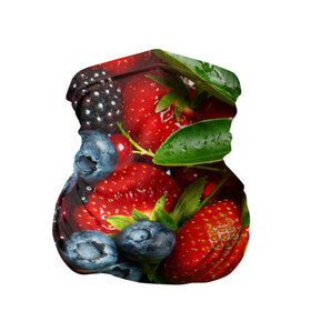 Бандана-труба 3D с принтом Вкусные ягоды в Белгороде, 100% полиэстер, ткань с особыми свойствами — Activecool | плотность 150‒180 г/м2; хорошо тянется, но сохраняет форму | виноград | вкусно | голубика | дача | деревня | ежевика | клубника | малина | огород | полезно | рябина | сад | смородина | сок | фрукты | черника | ягоды