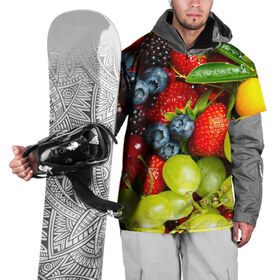 Накидка на куртку 3D с принтом Вкусные ягоды в Белгороде, 100% полиэстер |  | виноград | вкусно | голубика | дача | деревня | ежевика | клубника | малина | огород | полезно | рябина | сад | смородина | сок | фрукты | черника | ягоды