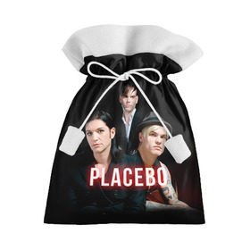 Подарочный 3D мешок с принтом Placebo группа в Белгороде, 100% полиэстер | Размер: 29*39 см | Тематика изображения на принте: placebo | брайан молко | молко | плацебо | плейсибо | плэйсибо