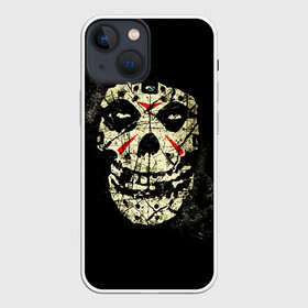 Чехол для iPhone 13 mini с принтом Череп в Белгороде,  |  | misfits | skull | swag | группа | рок | сваг | свег | свэг | череп