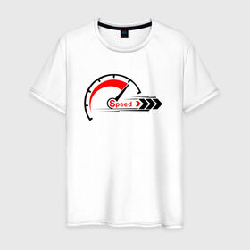 Мужская футболка хлопок с принтом Я люблю скорость black в Белгороде, 100% хлопок | прямой крой, круглый вырез горловины, длина до линии бедер, слегка спущенное плечо. | Тематика изображения на принте: гонщики | скорость | спорт | стрелки