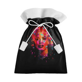 Подарочный 3D мешок с принтом Marilyn Monroe Art в Белгороде, 100% полиэстер | Размер: 29*39 см | Тематика изображения на принте: art | marilyn monroe | живопись | искусство | мэрилин монро