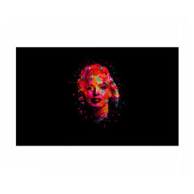 Бумага для упаковки 3D с принтом Marilyn Monroe Art в Белгороде, пластик и полированная сталь | круглая форма, металлическое крепление в виде кольца | Тематика изображения на принте: art | marilyn monroe | живопись | искусство | мэрилин монро
