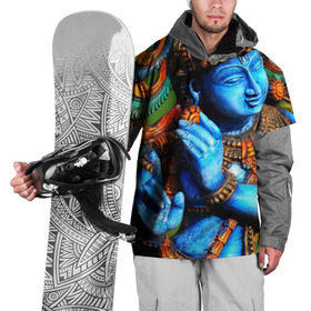 Накидка на куртку 3D с принтом Индия в Белгороде, 100% полиэстер |  | Тематика изображения на принте: богиня | индия | новая | хинди | цветная