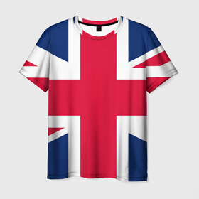 Мужская футболка 3D с принтом Великобритания в Белгороде, 100% полиэфир | прямой крой, круглый вырез горловины, длина до линии бедер | англия | британия