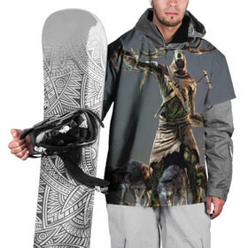 Накидка на куртку 3D с принтом Леший в Белгороде, 100% полиэстер |  | Тематика изображения на принте: gerald | wild hunt | witcher | ведьмак | геральд | дикая охота