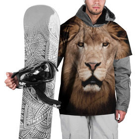 Накидка на куртку 3D с принтом Царь зверей в Белгороде, 100% полиэстер |  | власть | дикая кошка | животное | король джунглей | лев | львица | мощь | мудрость | охотник | сила | хитрость | хищник | царь зверей