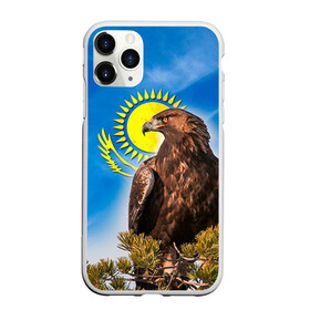 Чехол для iPhone 11 Pro матовый с принтом Беркут в Белгороде, Силикон |  | Тематика изображения на принте: беркут | казах | казахский | казахстан | национальный | нация | республика | рк | флаг | флаги