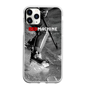 Чехол для iPhone 11 Pro матовый с принтом Red maсhine в Белгороде, Силикон |  | Тематика изображения на принте: red machine | красная машина | сборная россии | хоккей