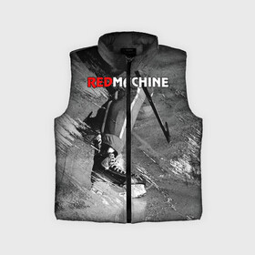 Детский жилет утепленный 3D с принтом Red maсhine в Белгороде,  |  | red machine | красная машина | сборная россии | хоккей