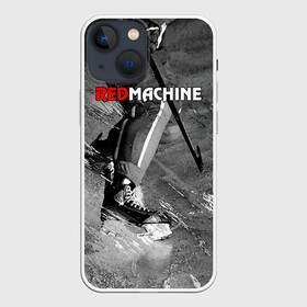 Чехол для iPhone 13 mini с принтом Red maсhine в Белгороде,  |  | red machine | красная машина | сборная россии | хоккей
