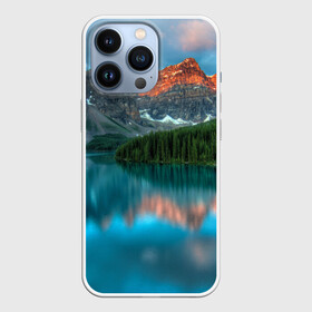 Чехол для iPhone 13 Pro с принтом Неописуемая красота в Белгороде,  |  | горы | канада | красота | лес | небо | облака | озеро | пейзаж | природа | речка