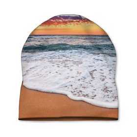 Шапка 3D с принтом Красивый закат в Белгороде, 100% полиэстер | универсальный размер, печать по всей поверхности изделия | sunrise | sunset | волна | жара | закат | зной | красота | лето | море | океан | отдых | пена | песок | пляж | прибой | прилив | природа | рассвет | солнце