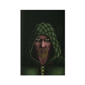 Обложка для паспорта матовая кожа с принтом Зеленая Стрела в Белгороде, натуральная матовая кожа | размер 19,3 х 13,7 см; прозрачные пластиковые крепления | arrow | green | зеленая | стрела