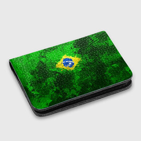 Картхолдер с принтом с принтом Бразилия в Белгороде, натуральная матовая кожа | размер 7,3 х 10 см; кардхолдер имеет 4 кармана для карт; | brazil | country | бразилия | государство | страна | флаг | флаги