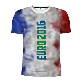 Мужская футболка 3D спортивная с принтом Евро 2016 Франция в Белгороде, 100% полиэстер с улучшенными характеристиками | приталенный силуэт, круглая горловина, широкие плечи, сужается к линии бедра | 2016 | euro | france | европы | россия | сборная | чемпионат