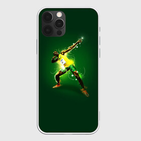 Чехол для iPhone 12 Pro Max с принтом Usain Bolt в Белгороде, Силикон |  | атлетика | без | болт | легкая | спорт | усейн