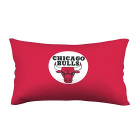 Подушка 3D антистресс с принтом BULLS в Белгороде, наволочка — 100% полиэстер, наполнитель — вспененный полистирол | состоит из подушки и наволочки на молнии | chicago bulls | чикаго буллс
