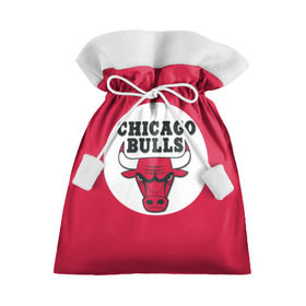 Подарочный 3D мешок с принтом BULLS в Белгороде, 100% полиэстер | Размер: 29*39 см | chicago bulls | чикаго буллс