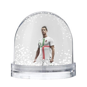 Снежный шар с принтом Роналдо в Белгороде, Пластик | Изображение внутри шара печатается на глянцевой фотобумаге с двух сторон | real | ronaldo | реал мадрид | роналдо | футбол