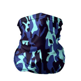 Бандана-труба 3D с принтом Военные в Белгороде, 100% полиэстер, ткань с особыми свойствами — Activecool | плотность 150‒180 г/м2; хорошо тянется, но сохраняет форму | camo | камо | камуфляж | синий