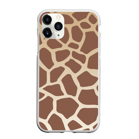 Чехол для iPhone 11 Pro матовый с принтом Жираф в Белгороде, Силикон |  | animals | животные | жираф | зверь | полосы