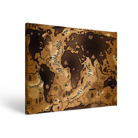 Холст прямоугольный с принтом Карта мира в Белгороде, 100% ПВХ |  | Тематика изображения на принте: world3d | география | карта | мир | популярные | прикольные