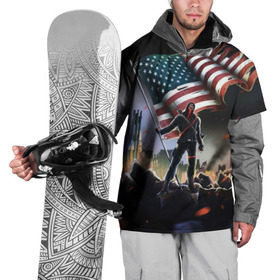 Накидка на куртку 3D с принтом Homefront: The Revolution в Белгороде, 100% полиэстер |  | Тематика изображения на принте: america | homefront | revolution | usa | америка | революция | сша | хоумфронт