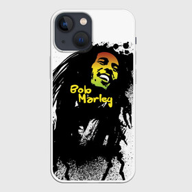 Чехол для iPhone 13 mini с принтом Bob Marley в Белгороде,  |  | Тематика изображения на принте: bob marley | боб марли | музыка | регги | ямайка