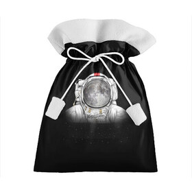 Подарочный 3D мешок с принтом Космонавт 1 в Белгороде, 100% полиэстер | Размер: 29*39 см | astro | moon | space monkey | star | stars | астронавт | звезды | земля | космонавт | космос | луна | скафандр