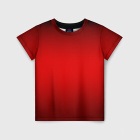 Детская футболка 3D с принтом Hot-Rod в Белгороде, 100% гипоаллергенный полиэфир | прямой крой, круглый вырез горловины, длина до линии бедер, чуть спущенное плечо, ткань немного тянется | Тематика изображения на принте: градиент | красный