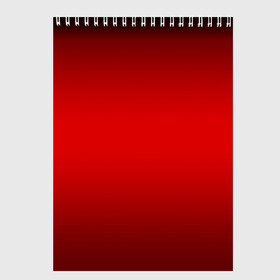 Скетчбук с принтом Hot-Rod в Белгороде, 100% бумага
 | 48 листов, плотность листов — 100 г/м2, плотность картонной обложки — 250 г/м2. Листы скреплены сверху удобной пружинной спиралью | Тематика изображения на принте: градиент | красный