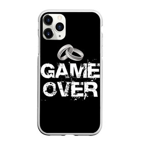 Чехол для iPhone 11 Pro матовый с принтом Game over в Белгороде, Силикон |  | братва жениха | жених | мальчишник | мафия жениха