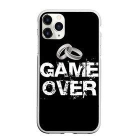Чехол для iPhone 11 Pro Max матовый с принтом Game over в Белгороде, Силикон |  | братва жениха | жених | мальчишник | мафия жениха
