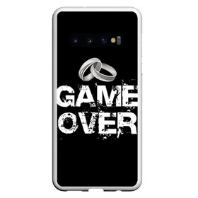 Чехол для Samsung Galaxy S10 с принтом Game over в Белгороде, Силикон | Область печати: задняя сторона чехла, без боковых панелей | братва жениха | жених | мальчишник | мафия жениха